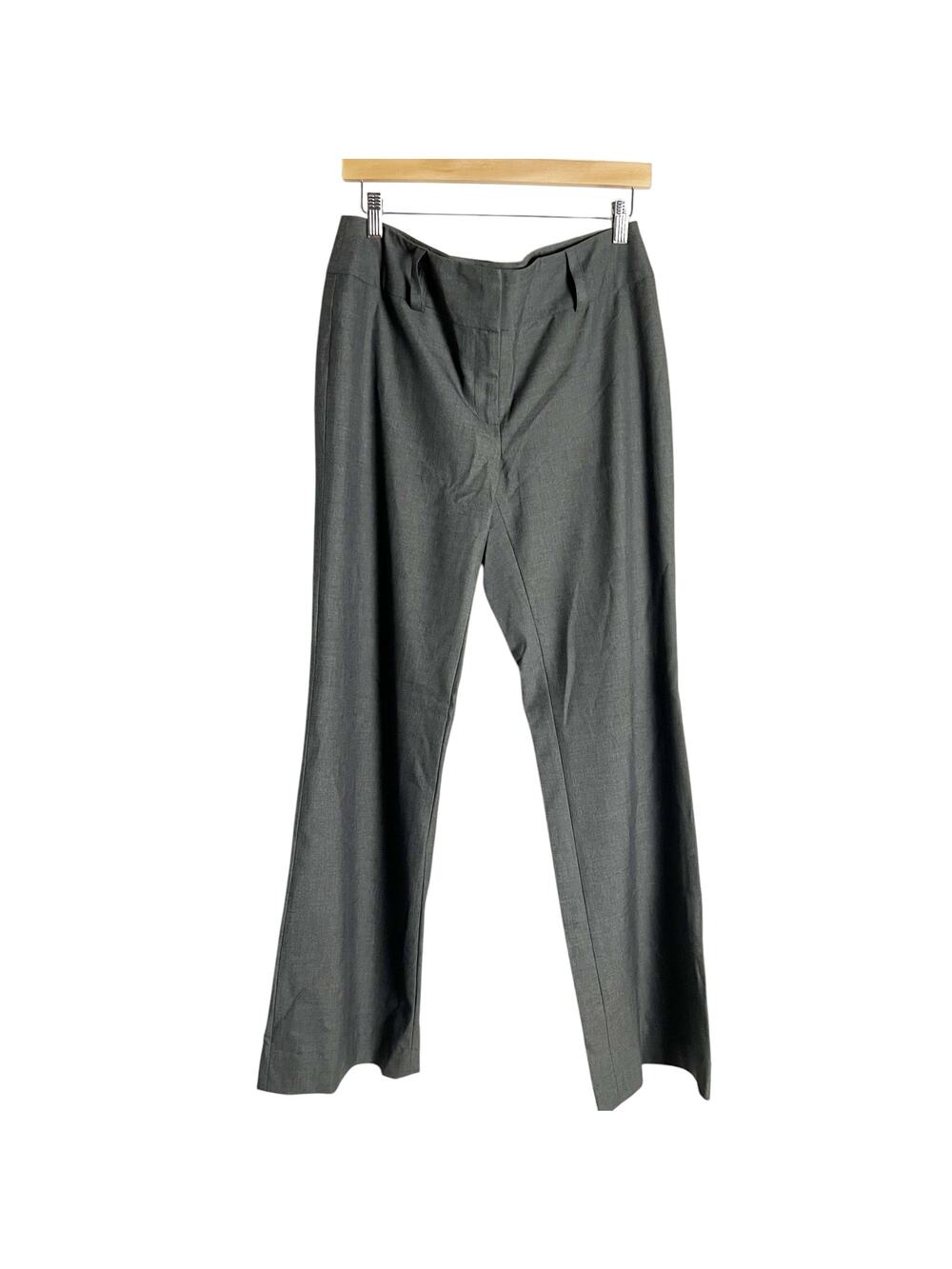 INC International Concepts Gray Wide Leg Trouser Dress Slack Pants Size 10